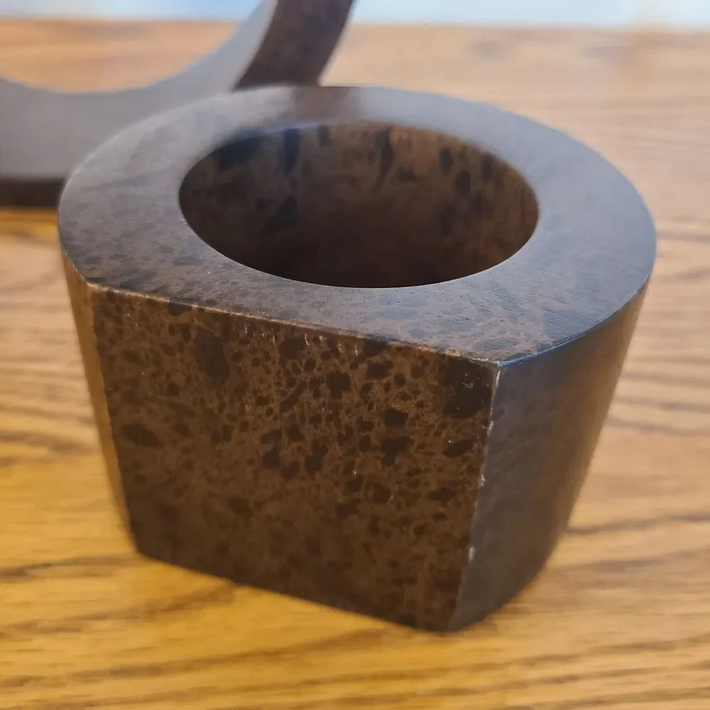 Zodax Nested Tealight Trio Candle Holders Handcrafted From Wood Unique Design